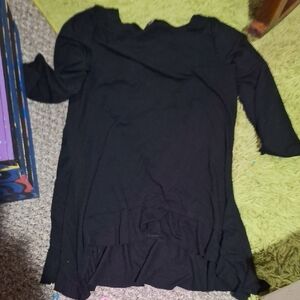 Cupio Black Women's Tunic Top